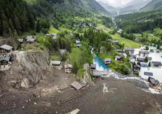 L’église de Blatten sera reconstruite KEYSTONE - Michael Buholzer
