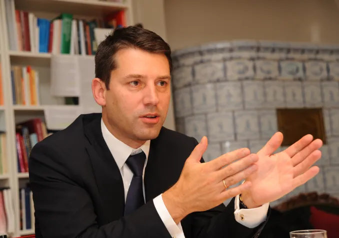 Gottfried Locher, président de l'Église évangélique réformée de Suisse. © EERS