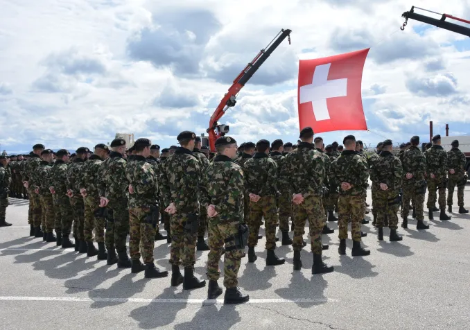 Armée suisse (image d'illustration) Armée suisse (image d'illustration)