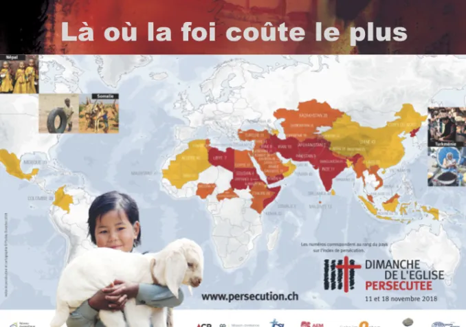 Extrait du dossier d’information et d’animation du «Dimanche de l’Église persécutée» Portes ouvertes