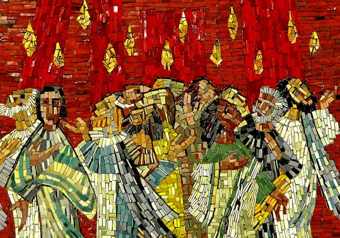 Une mosaïque représentant la Pentecôte Holger Schué/Pixabay