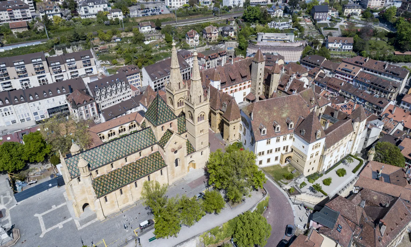 Collégiale de Neuchâtel ©Lucas Vuitel / Ville de Neuchâtel