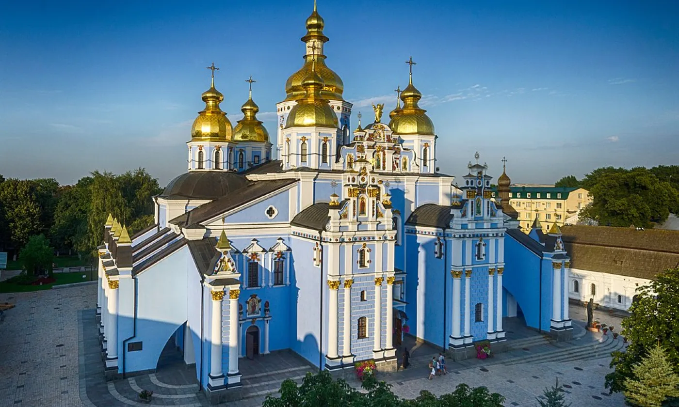 Cathédrale Saint-Michel, Kiev ©Роман Наумов, CC BY-SA 4.0 Wikimedia Commons
