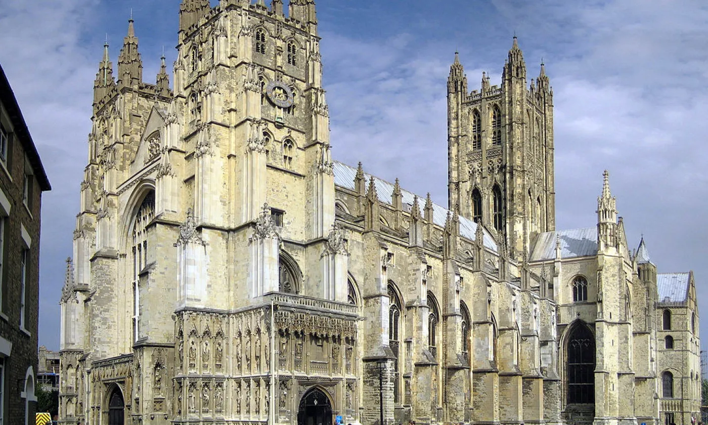 La cathédrale de Canterbury ©Hans Musil, CC BY-SA 1.0 Wikimedia Commons