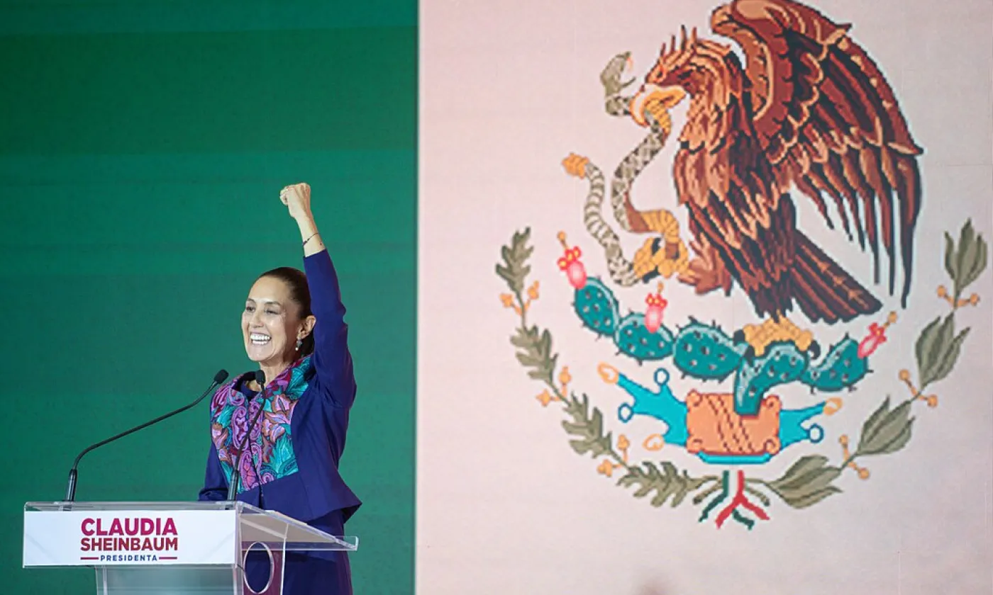 Claudia Scheinbaum, présidente du Mexique ©EneasMx, CC BY 4.0 Wikimedia Commons