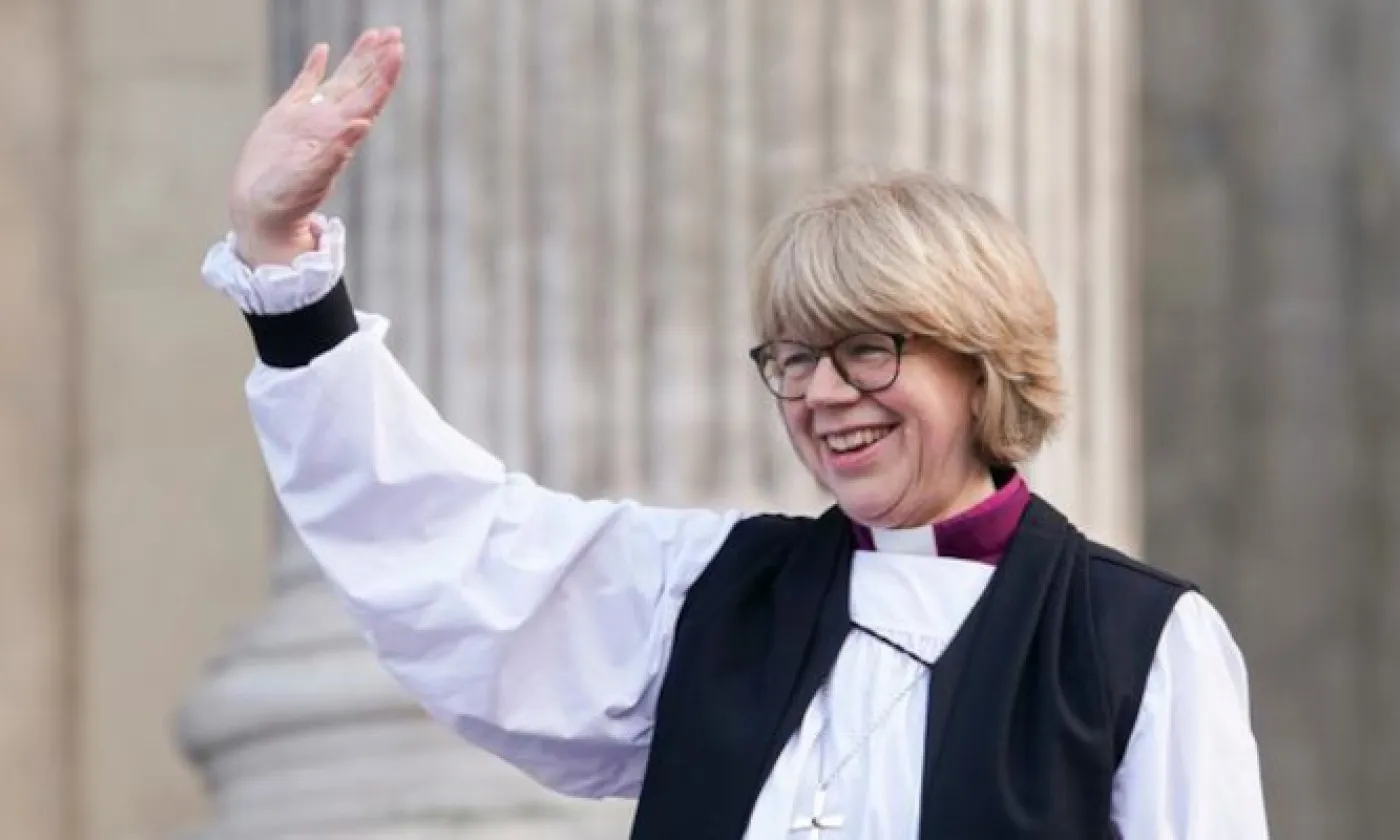 Sarah Mullally devient la première femme à diriger l'Eglise d'Angleterre KEYSTONE - ALBERTO PEZZALI