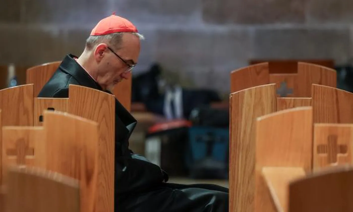 Le patriarche latin de Jérusalem Pierbattista Pizzaballa, le 29 mars 2026. KEYSTONE - AMMAR AWAD