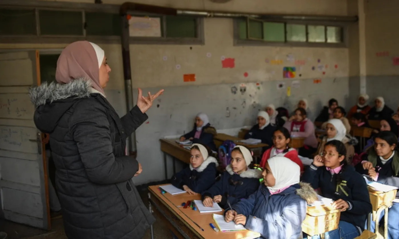 En Syrie, une école de Damas séparera les filles et les garçons ce qui inquiète les minorités religieuses KEYSTONE - HASAN BELAL