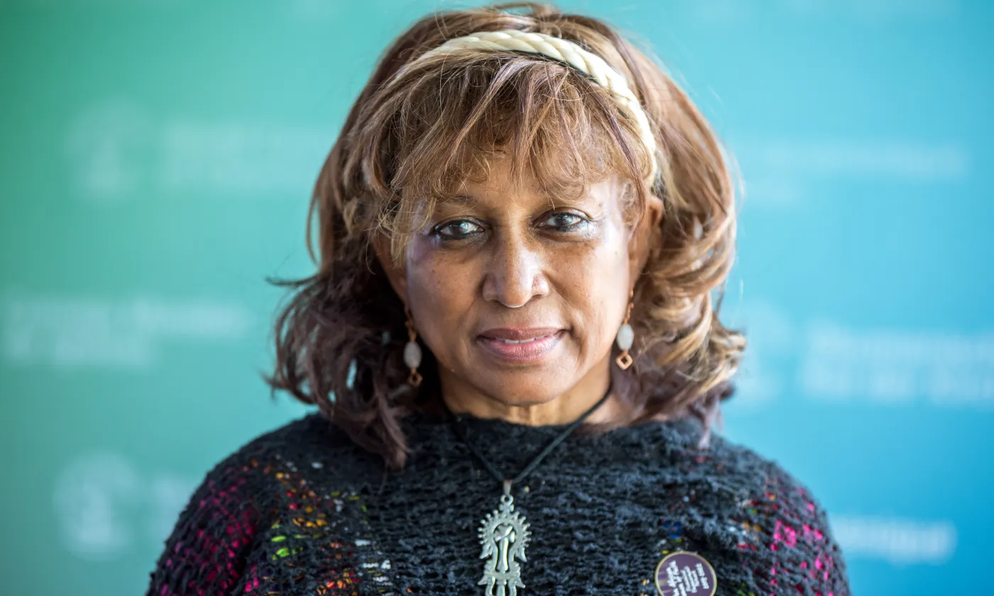 Angelique Walker-Smith à Karlsruhe, septembre 2022. Albin Hillert - COE