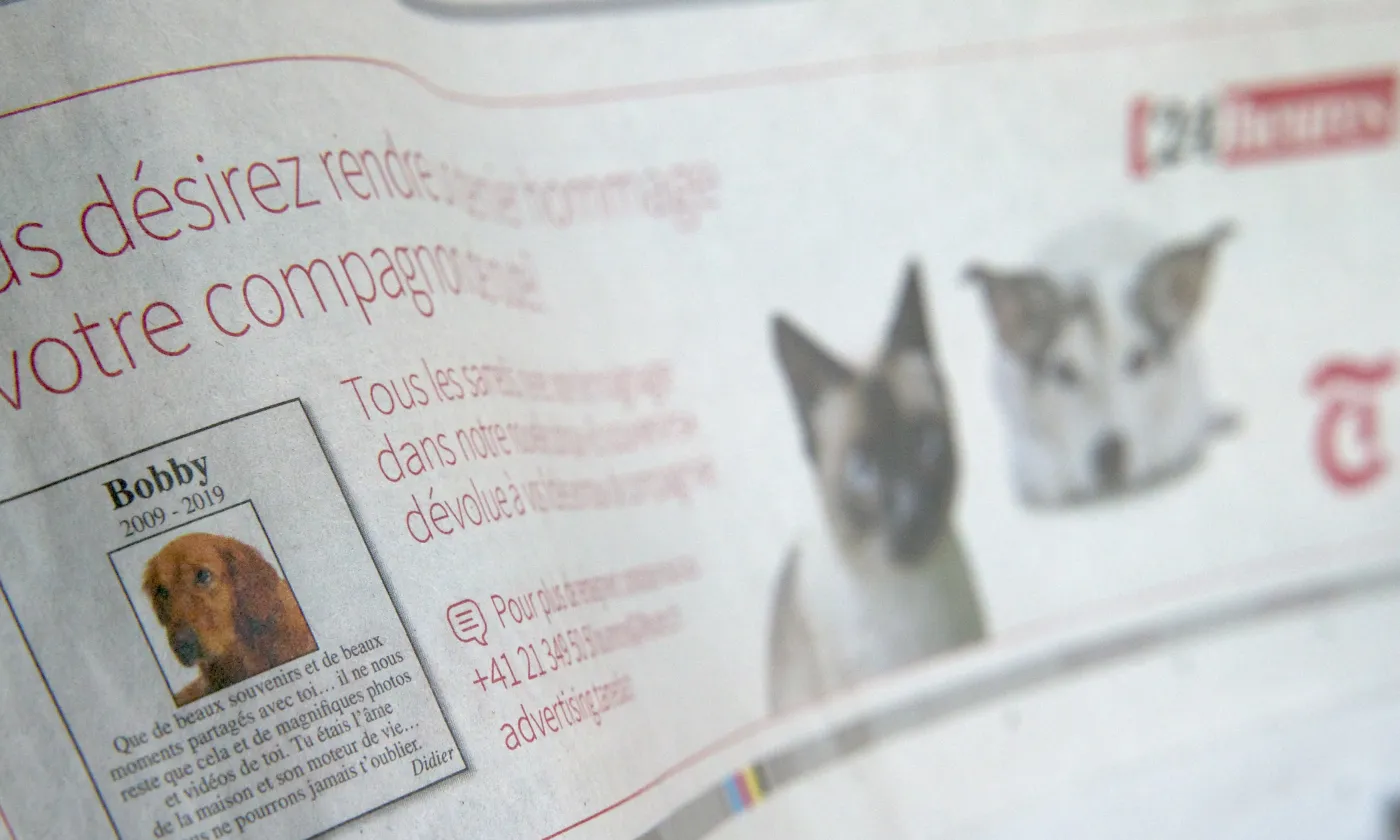 Une publicité pour la nouvelle offre de 24heures ©Max Idje