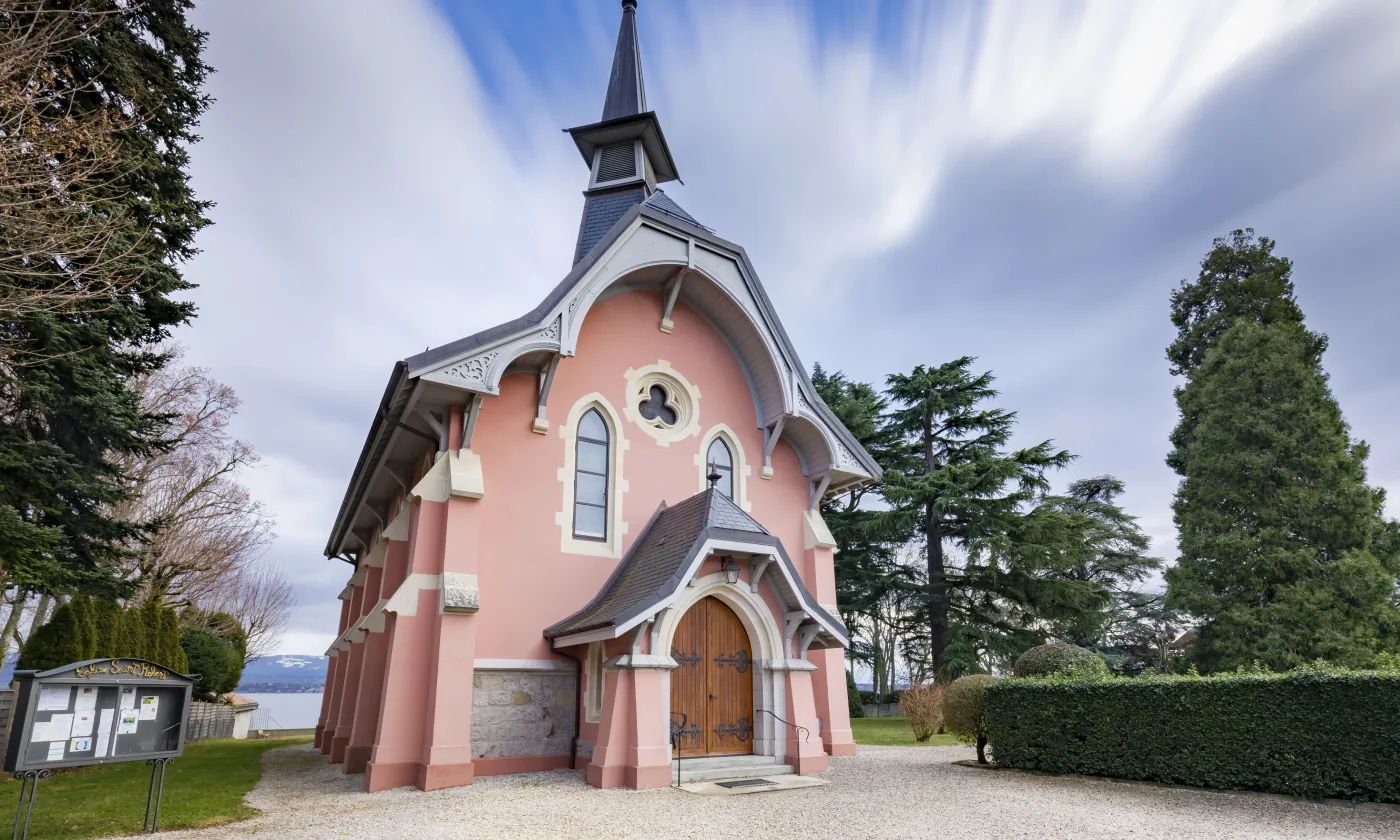 Eglise catholique Saint-Robert de Founex ©Lucien Kolly