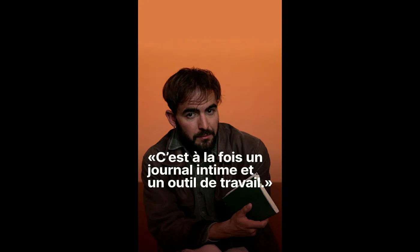 Andrea: «C’est à la fois un journal intime et un outil de travail.» ©RTSreligion