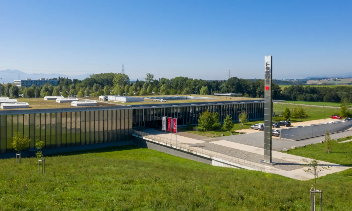 Le siège de l'entreprise Bobst à Mex (VD) © Groupe Bobst