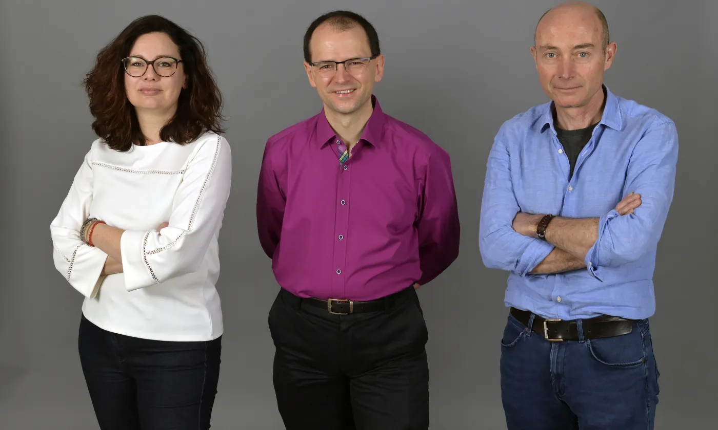 Eléonore Gonnet, Stefan Keller et Emmanuel Rolland. © Alain Grosclaude