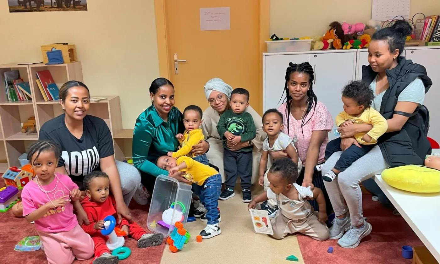 Un lieu d’accueil multiculturel et multilingue. ©Réjane Marti
