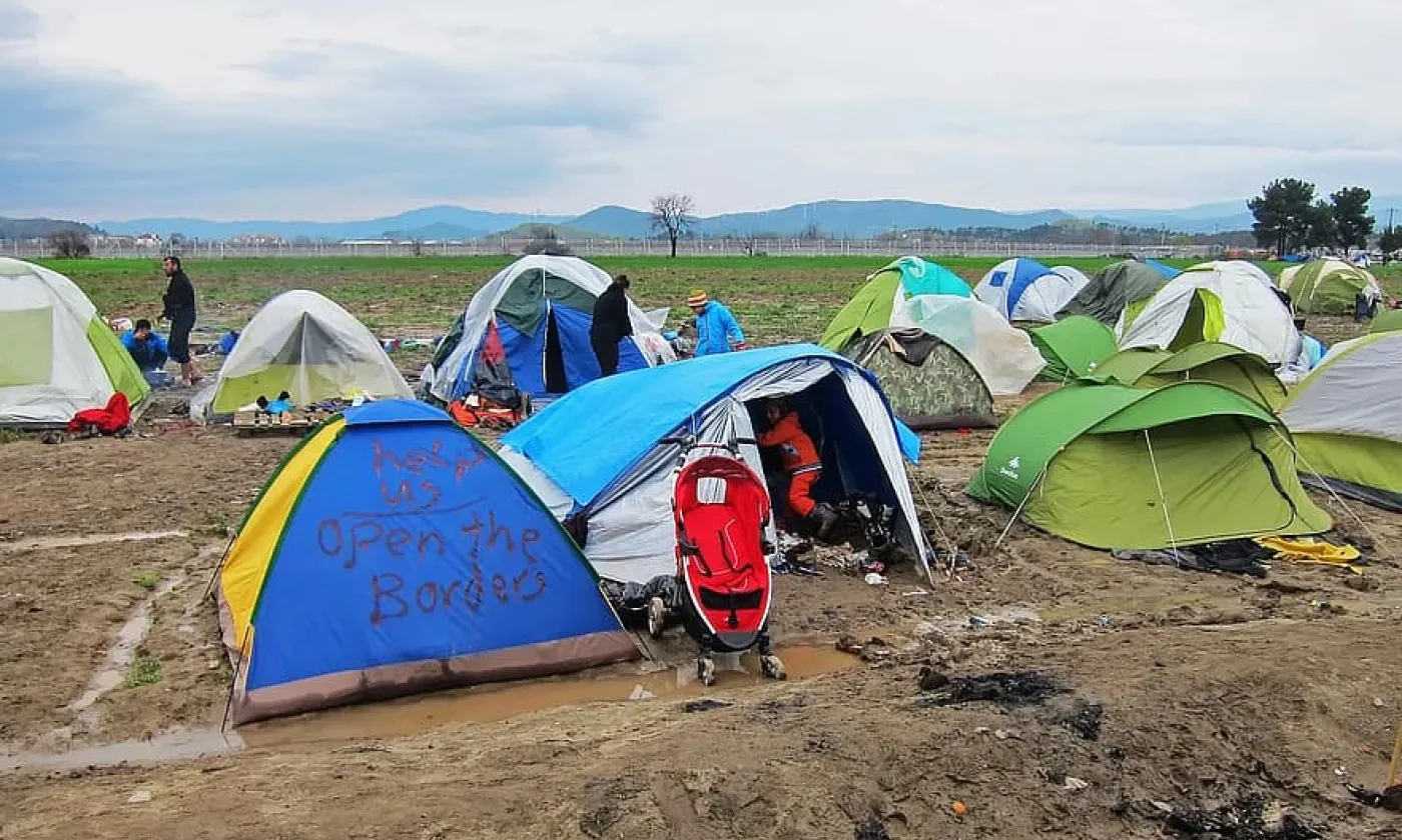 L’hiver arrive sur les tentes de Lesbos ©Pikist