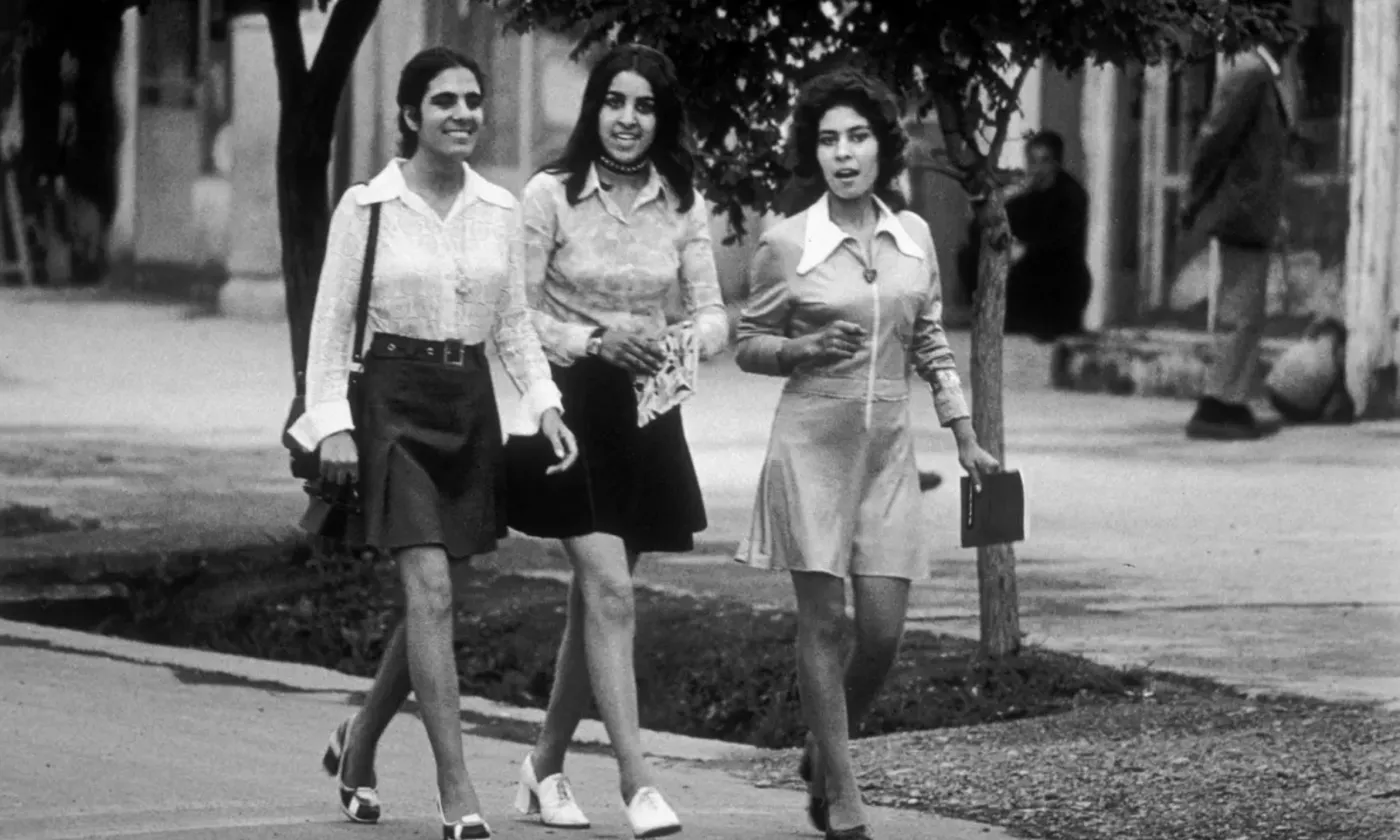 Etudiantes afghanes à Kaboul en 1972 DR