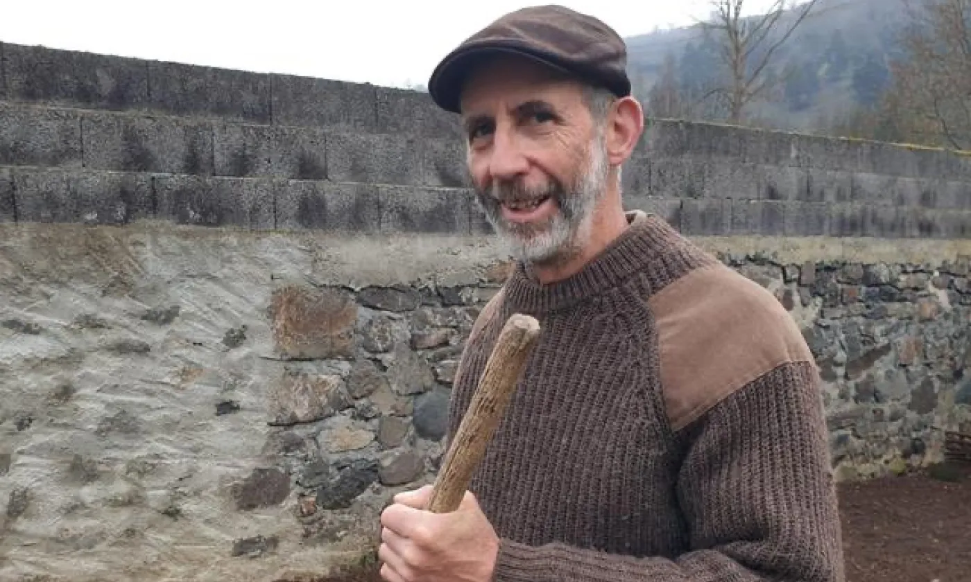 Le moine et écrivain François Cassingena Trévédy ©Matthias Wirz