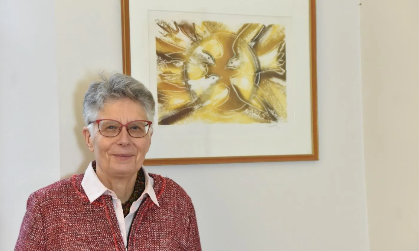 Marie-Claude Ischer, médiatrice et spécialiste en ressources humaines, retraitée depuis peu, et ancienne présidente du Conseil synodal vaudois. ©DR
