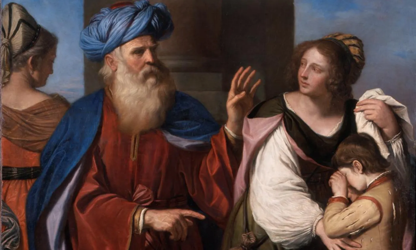 Guercino: Abraham chasse Agar et Ismaël (Pinacothèque de la Brera, Milan) Guercino: Abraham chasse Agar et Ismaël (Pinacothèque de la Brera, Milan)
