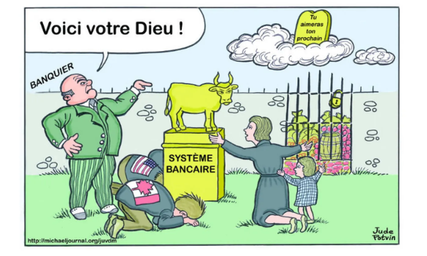Précarité dans le monde du travail Le Marché divinisé