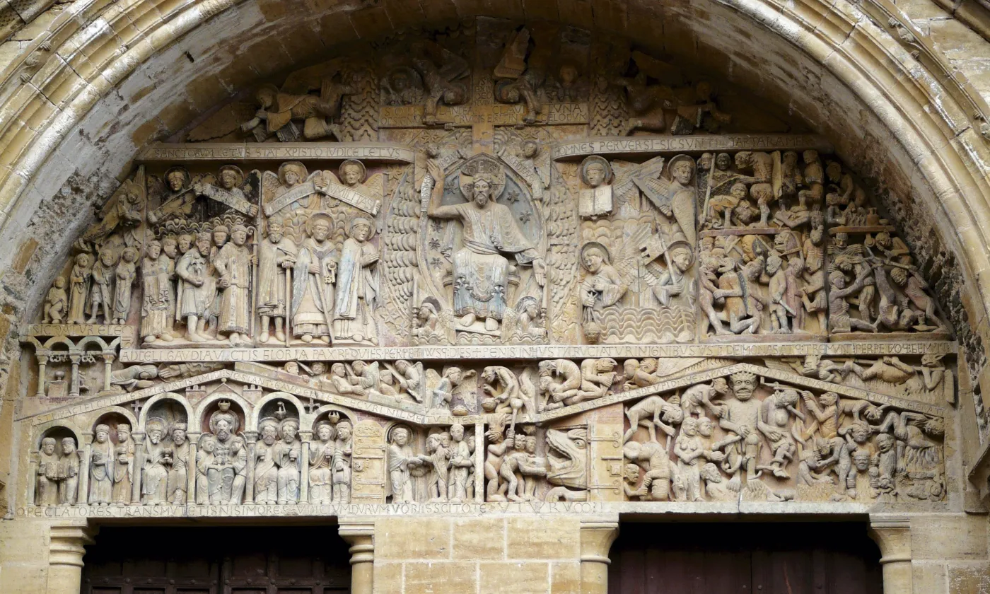 Tympan de Conques